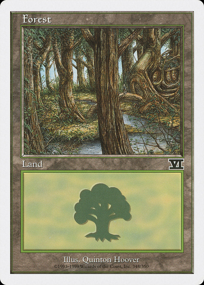 Forest (348) [Classic Sixth Edition] | The CG Realm