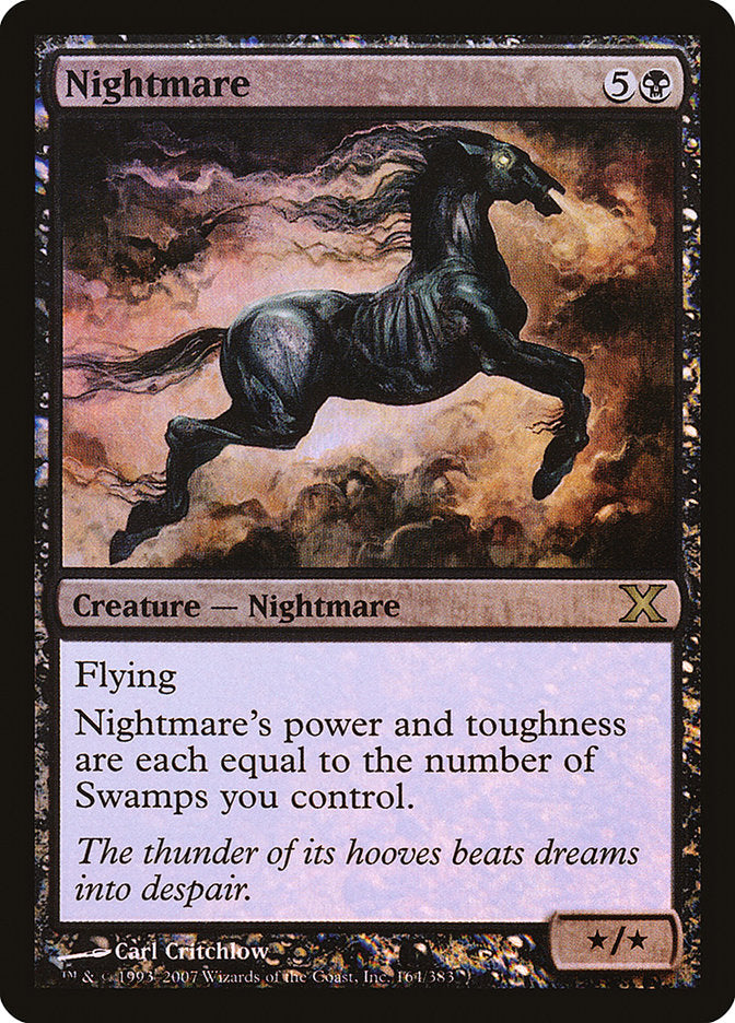 Nightmare (Premium Foil) [Tenth Edition] | The CG Realm