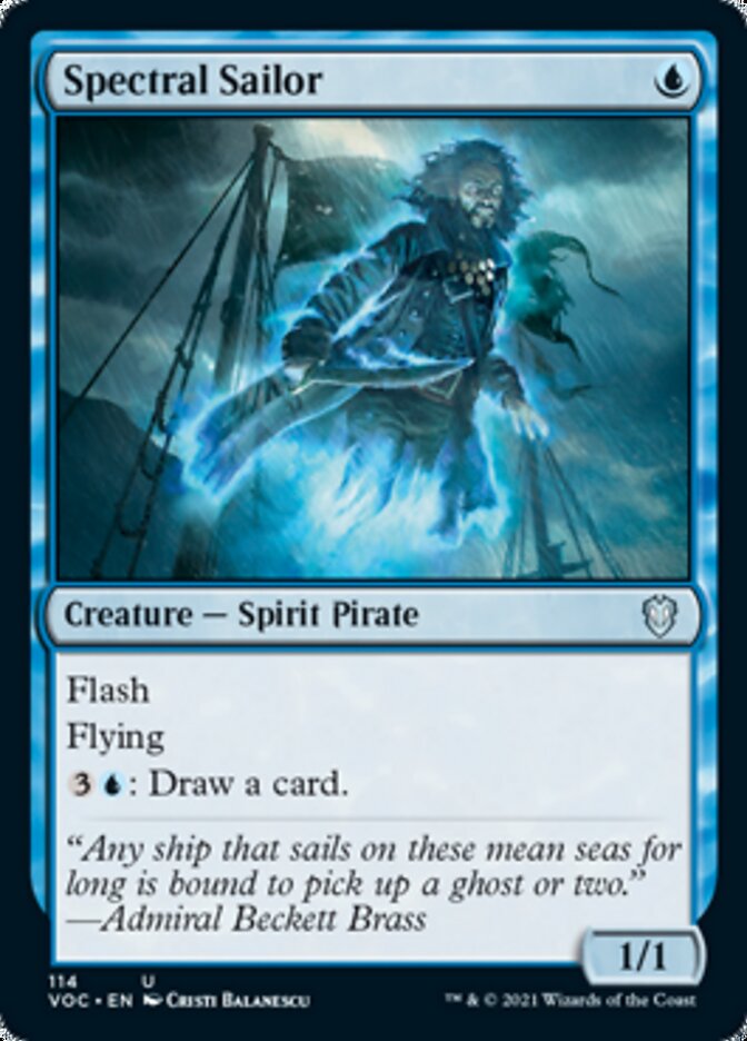 Spectral Sailor [Innistrad: Crimson Vow Commander] | The CG Realm