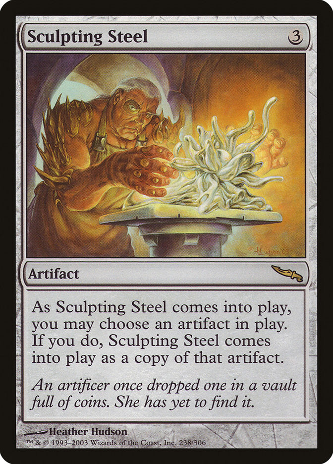 Sculpting Steel [Mirrodin] | The CG Realm