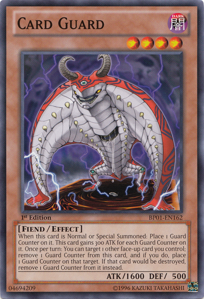 Card Guard [BP01-EN162] Common | The CG Realm