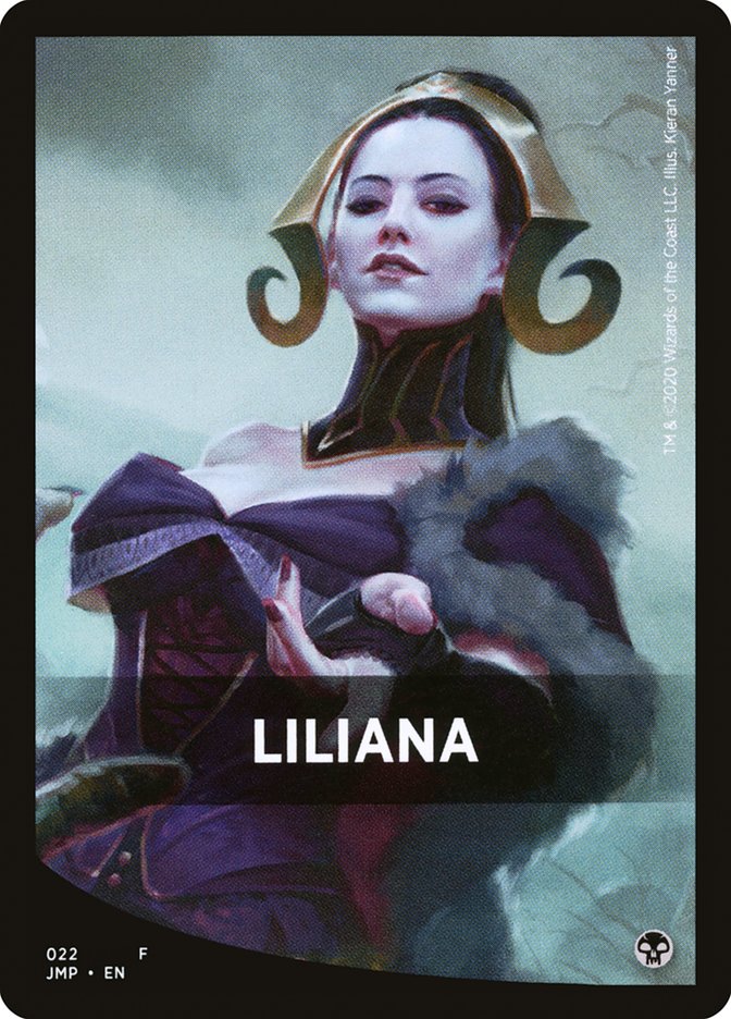 Liliana Theme Card [Jumpstart Front Cards] | The CG Realm