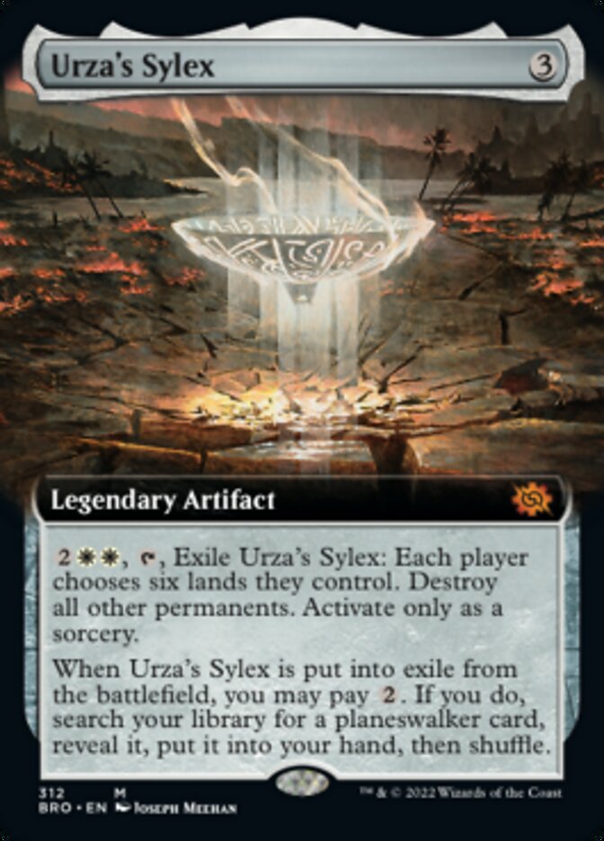 Urza's Sylex (Extended Art) [The Brothers' War] | The CG Realm