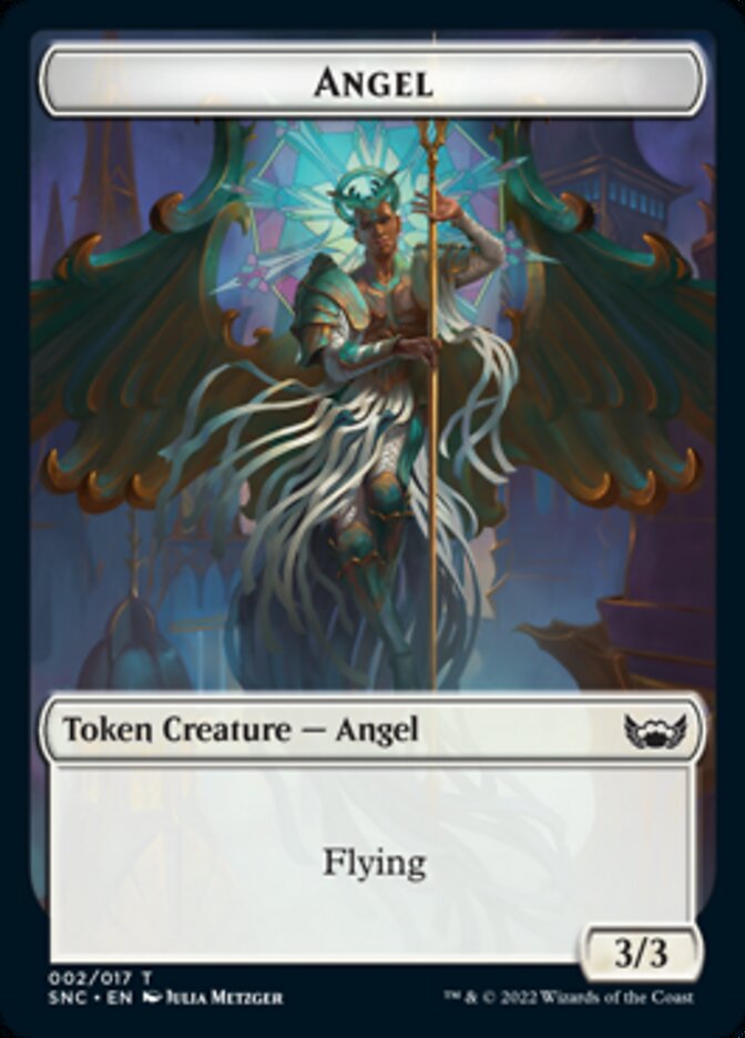 Treasure (017) // Angel Double-Sided Token [Streets of New Capenna Tokens] | The CG Realm