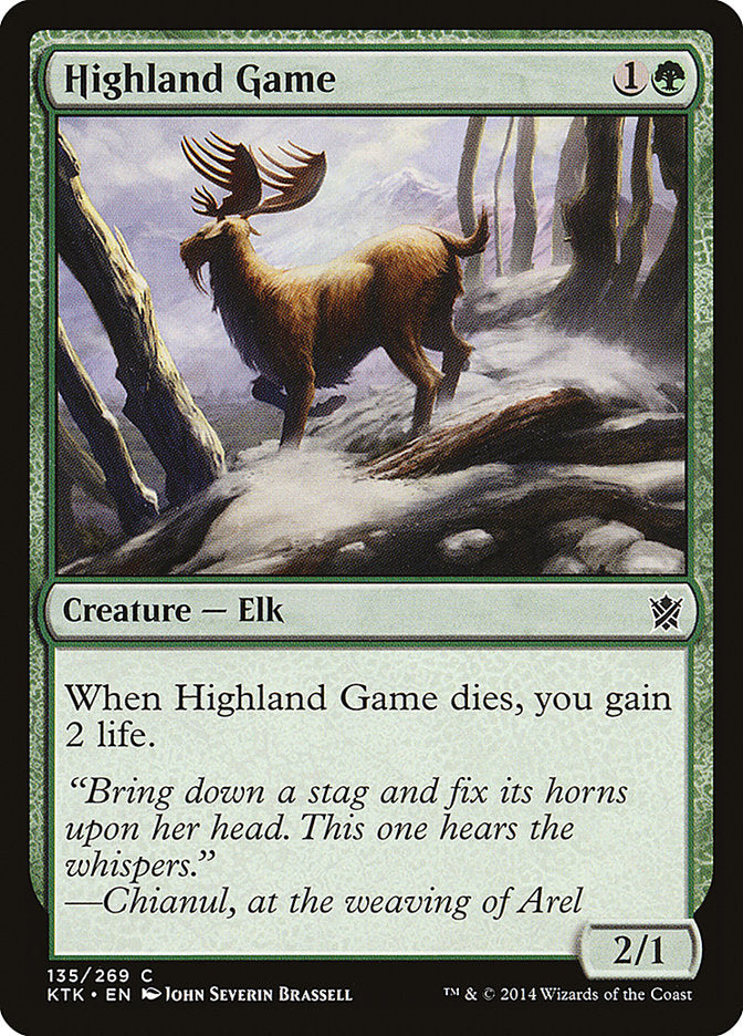 Highland Game [Khans of Tarkir] | The CG Realm