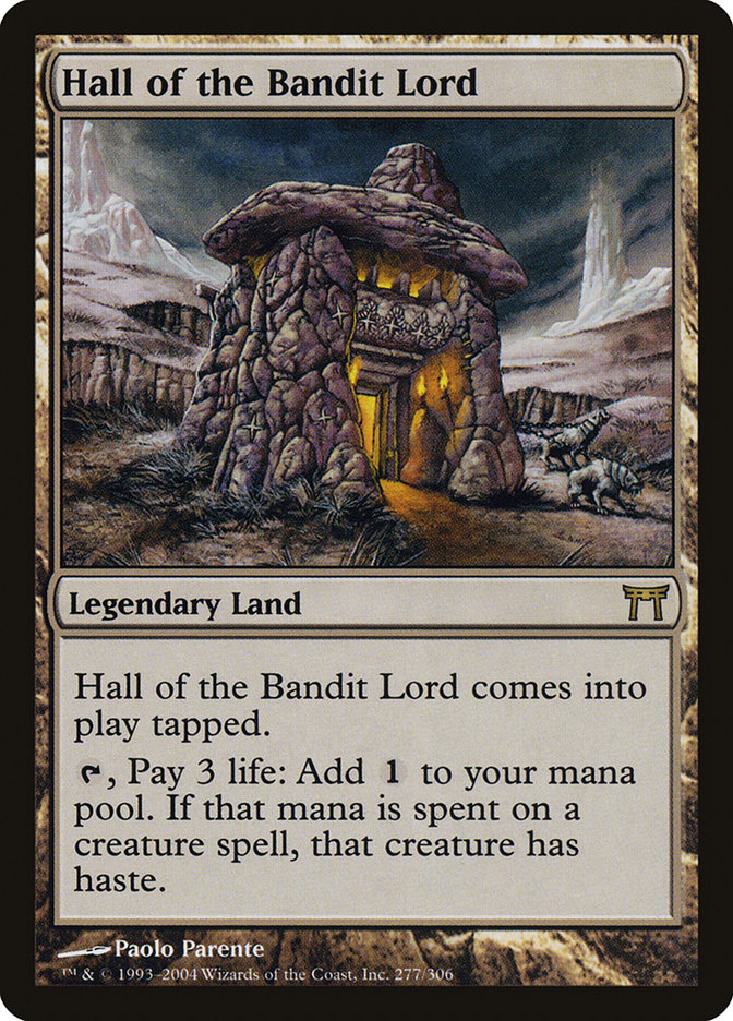 Hall of the Bandit Lord [Champions of Kamigawa] | The CG Realm