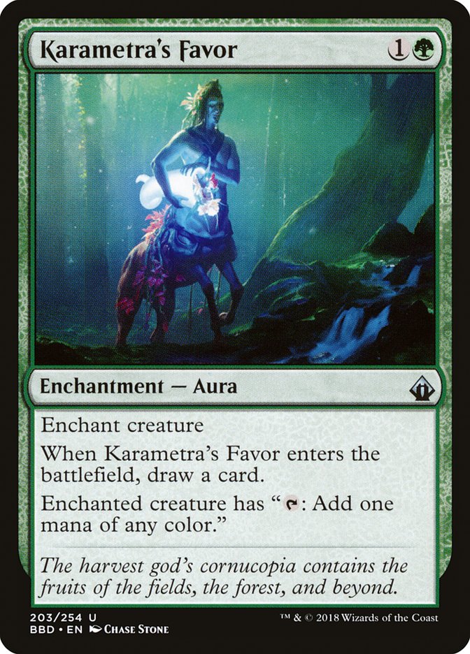 Karametra's Favor [Battlebond] | The CG Realm