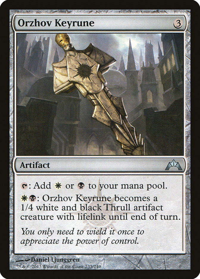 Orzhov Keyrune [Gatecrash] | The CG Realm