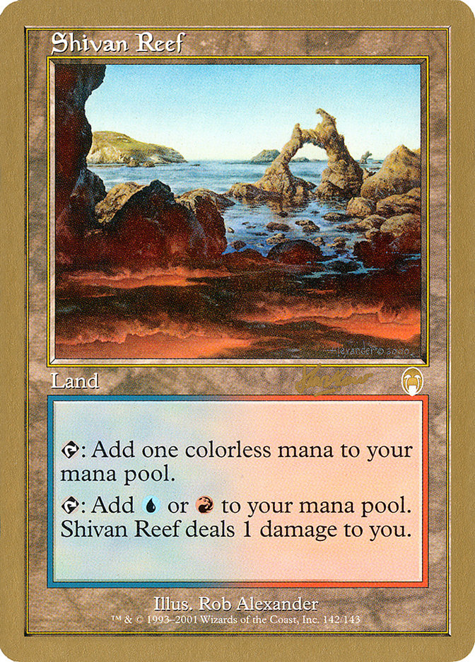 Shivan Reef (Sim Han How) [World Championship Decks 2002] | The CG Realm