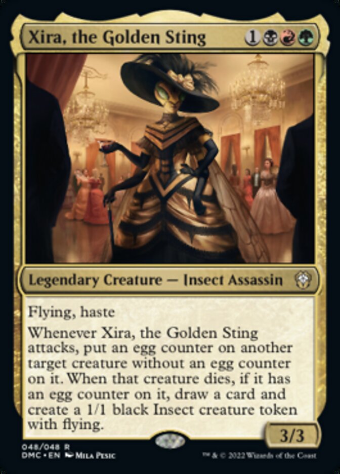 Xira, the Golden Sting [Dominaria United Commander] | The CG Realm