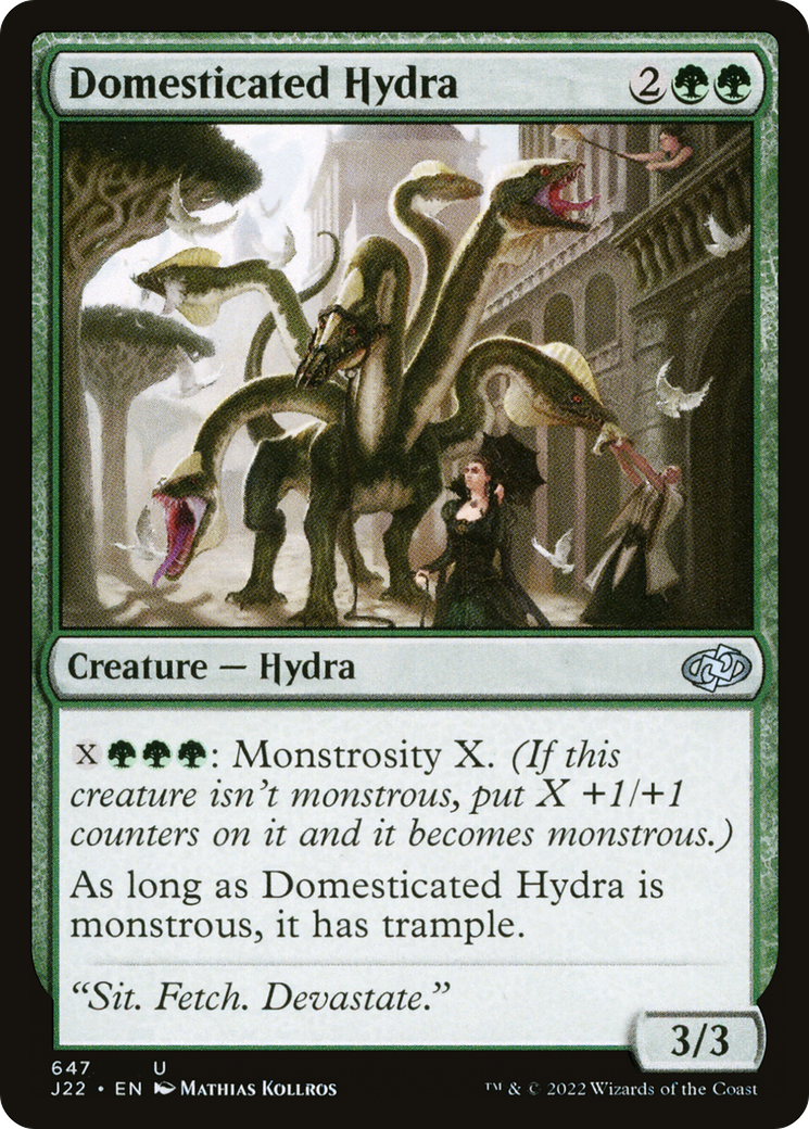 Domesticated Hydra [Jumpstart 2022] | The CG Realm