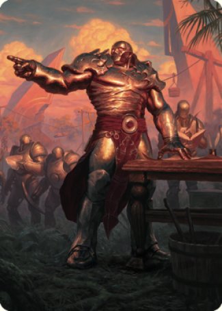 Karn, Living Legacy Art Card 1 [Dominaria United Art Series] | The CG Realm