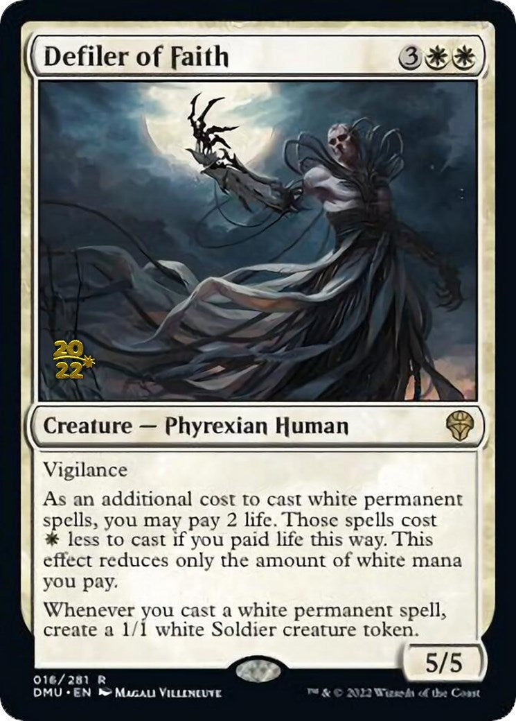 Defiler of Faith [Dominaria United Prerelease Promos] | The CG Realm