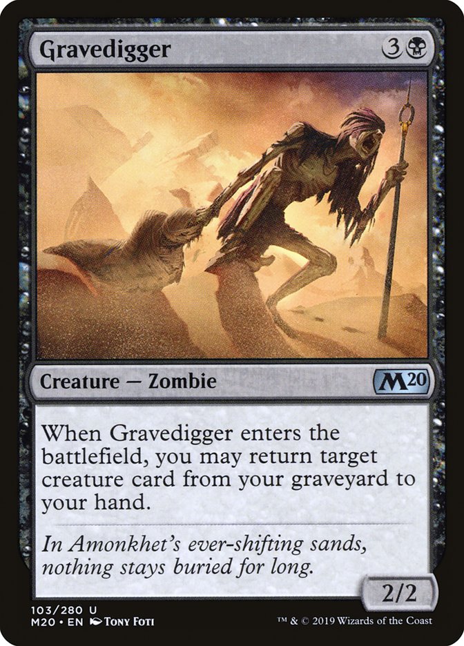 Gravedigger [Core Set 2020] | The CG Realm