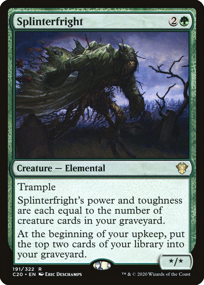 Splinterfright [Commander 2020] | The CG Realm