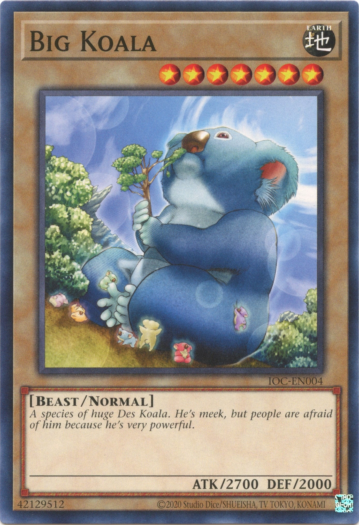 Big Koala (25th Anniversary) [IOC-EN004] Common | The CG Realm