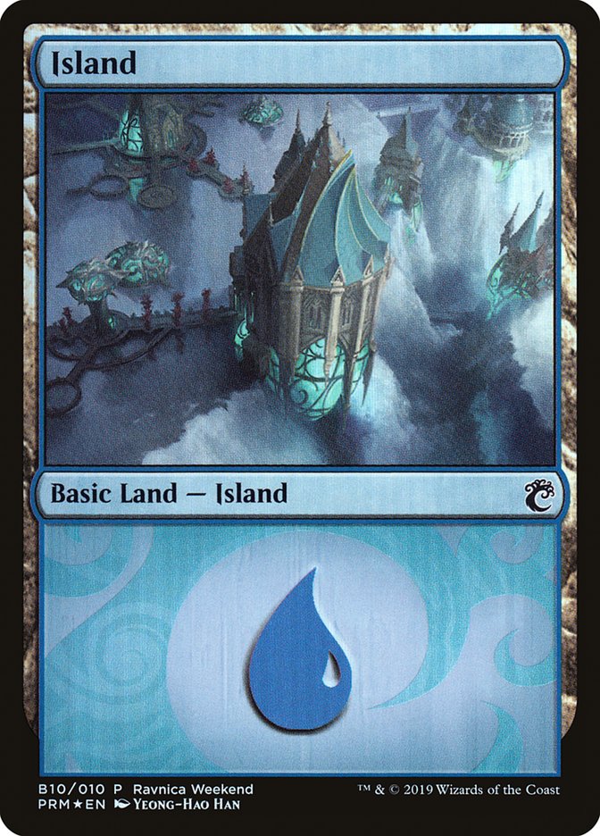 Island (B10) [Ravnica Allegiance Guild Kit] | The CG Realm