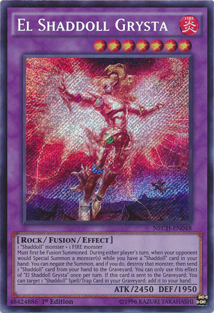 El Shaddoll Grysta [NECH-EN048] Secret Rare | The CG Realm