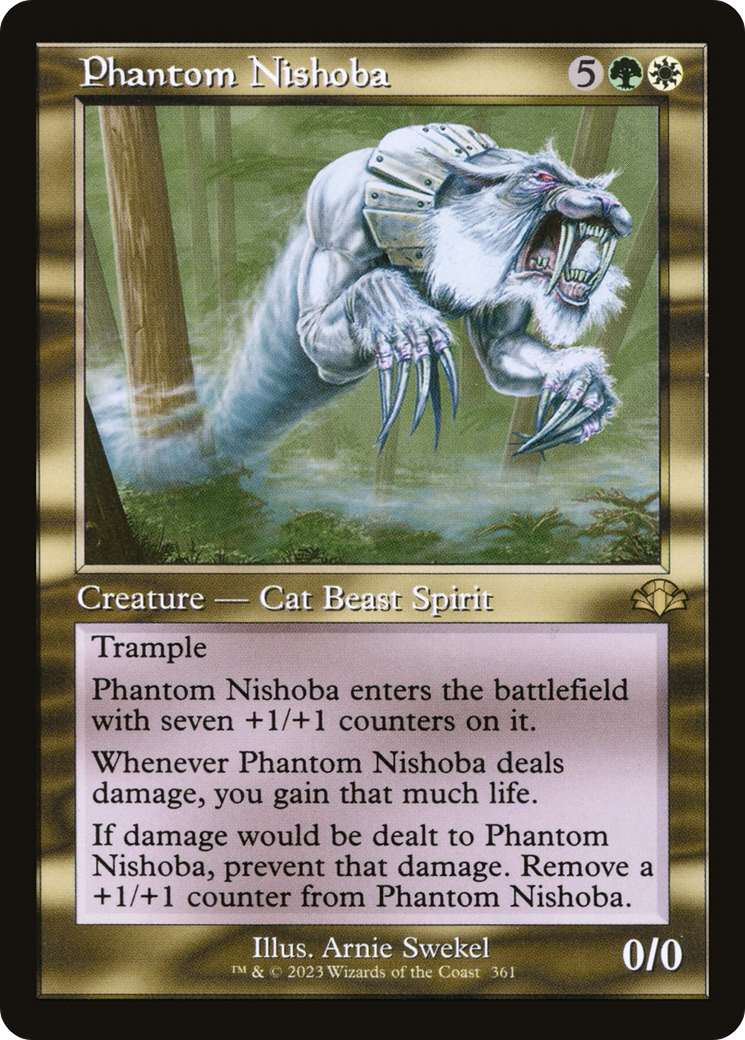 Phantom Nishoba (Retro) [Dominaria Remastered] | The CG Realm