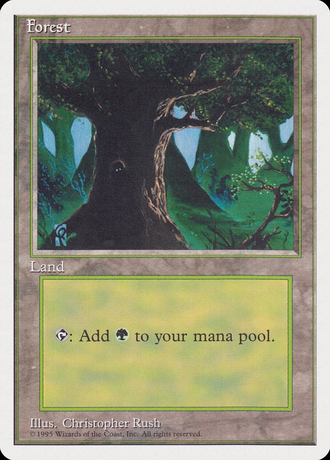 Forest (Creature in Tree Hole) [Rivals Quick Start Set] | The CG Realm