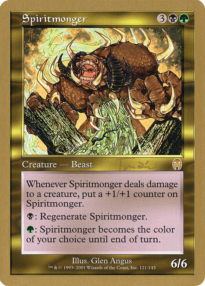 Spiritmonger (Jan Tomcani) [World Championship Decks 2001] | The CG Realm