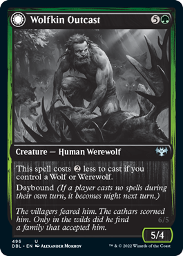 Wolfkin Outcast // Wedding Crasher [Innistrad: Double Feature] | The CG Realm