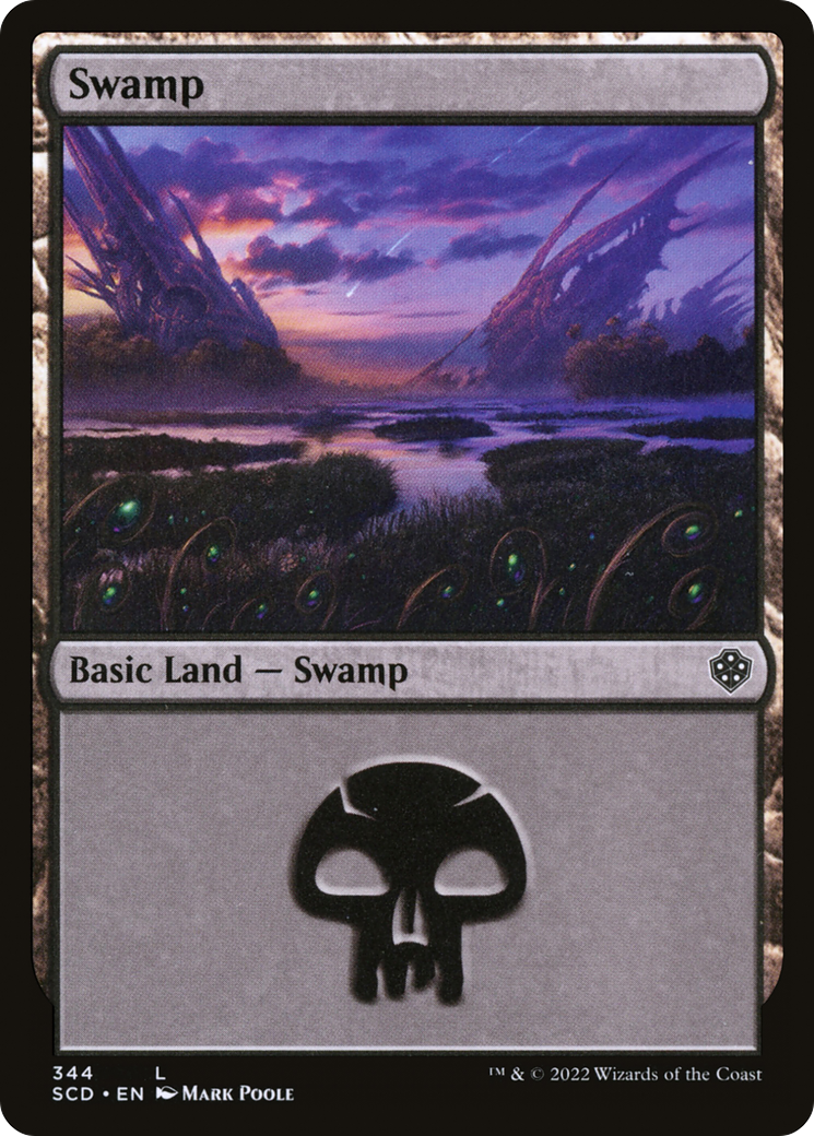 Swamp (344) [Starter Commander Decks] | The CG Realm