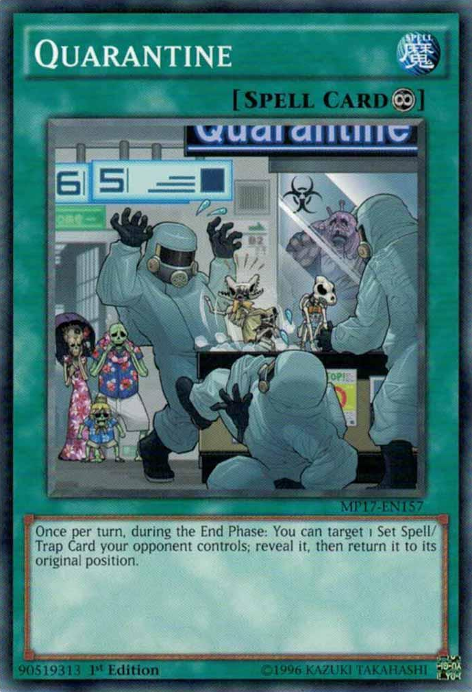 Quarantine [MP17-EN157] Common | The CG Realm