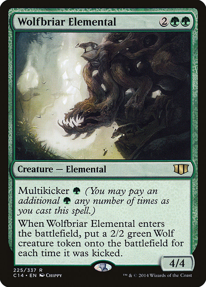 Wolfbriar Elemental [Commander 2014] | The CG Realm