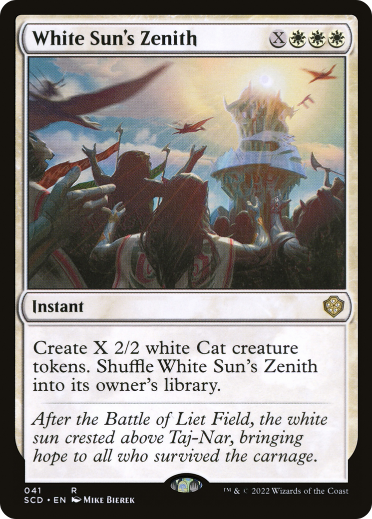 White Sun's Zenith [Starter Commander Decks] | The CG Realm