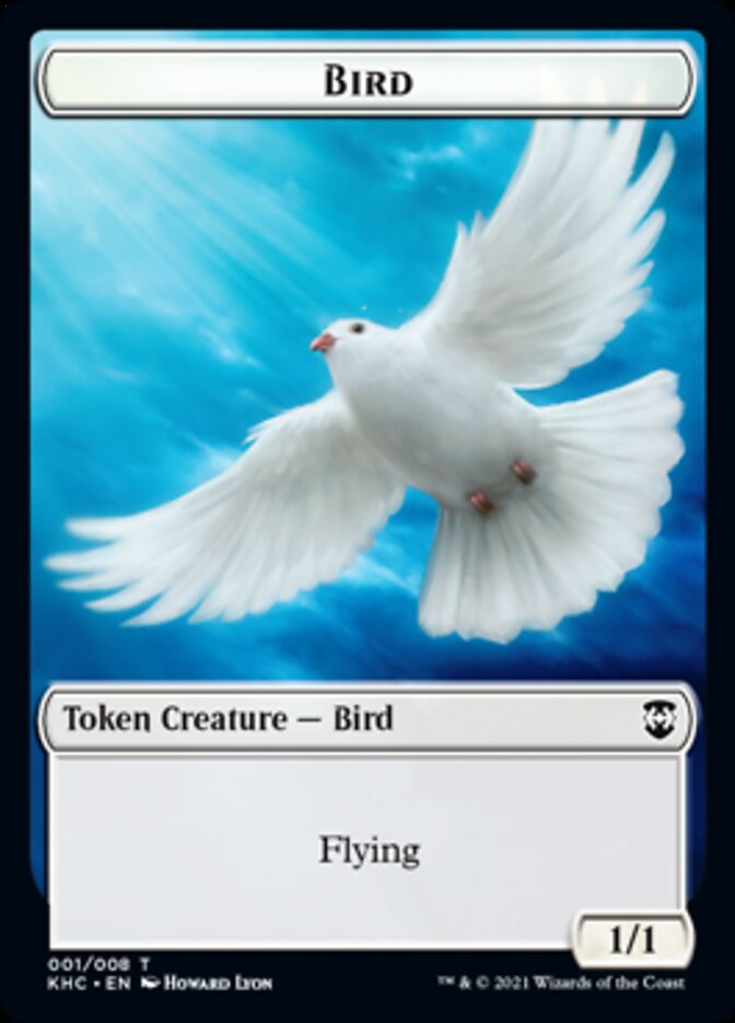 Bird Token [Kaldheim Commander Tokens] | The CG Realm