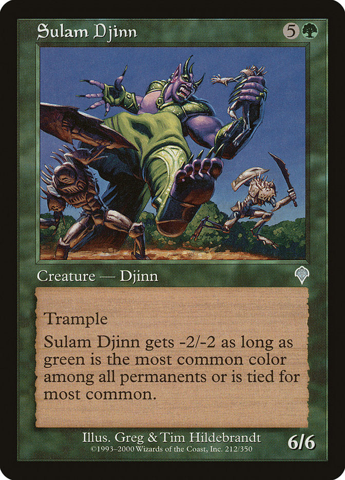 Sulam Djinn [Invasion] | The CG Realm