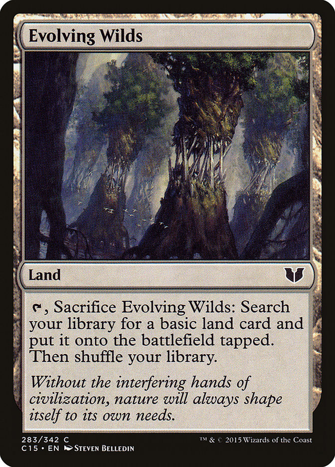 Evolving Wilds [Commander 2015] | The CG Realm