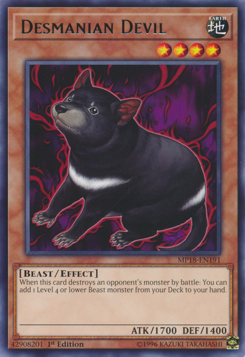 Desmanian Devil [MP18-EN191] Rare | The CG Realm