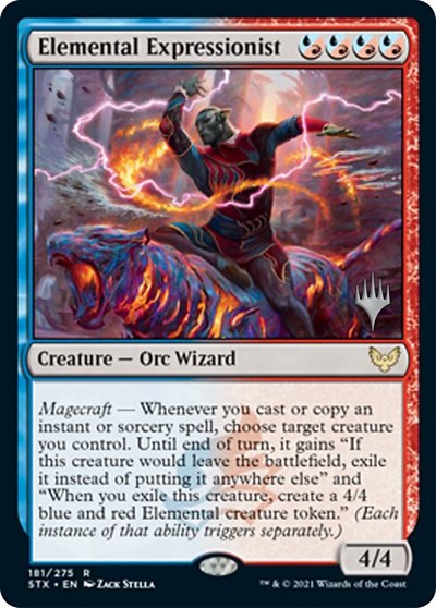 Elemental Expressionist (Promo Pack) [Strixhaven: School of Mages Promos] | The CG Realm