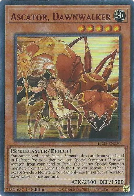 Ascator, Dawnwalker (Red) [LDS3-EN050] Ultra Rare | The CG Realm