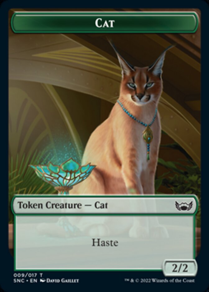 Cat // Angel Double-Sided Token [Streets of New Capenna Tokens] | The CG Realm