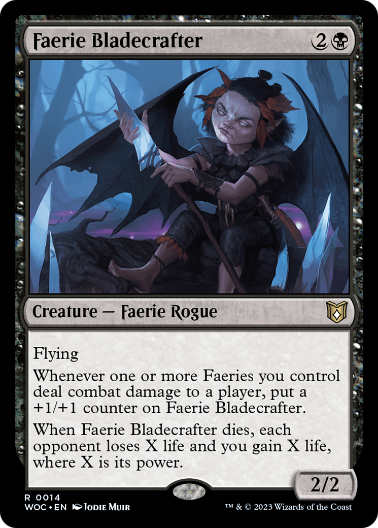 Faerie Bladecrafter [Wilds of Eldraine Commander] | The CG Realm