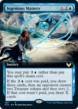 Ingenious Mastery (Extended Art) [Strixhaven: School of Mages] | The CG Realm