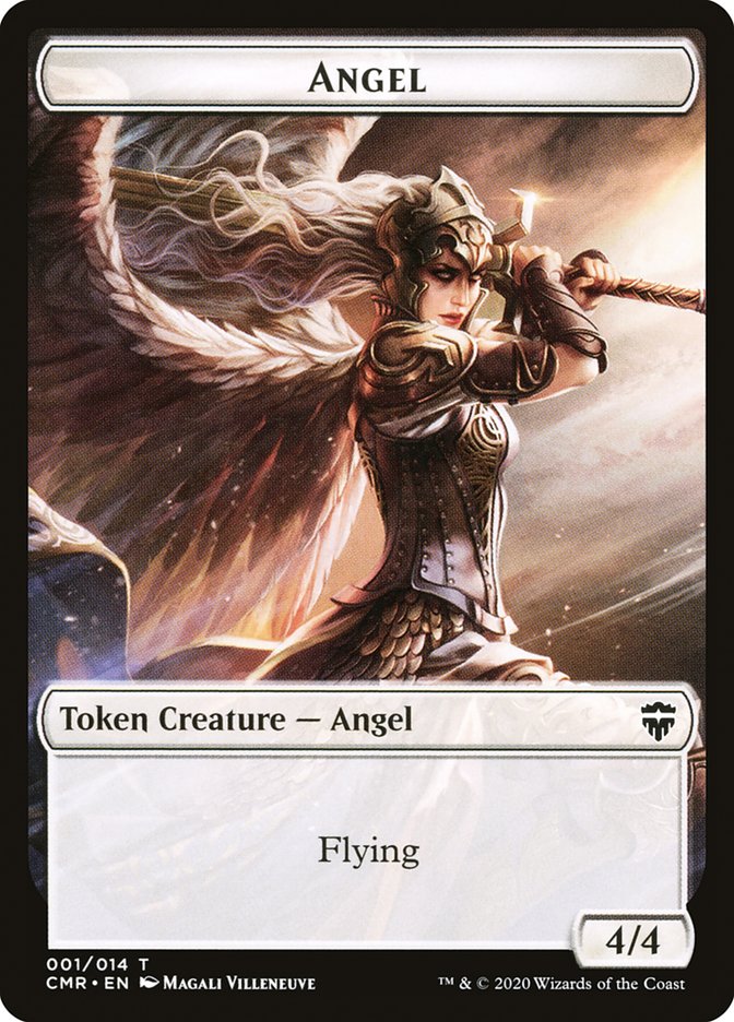 Angel Token [Commander Legends Tokens] | The CG Realm