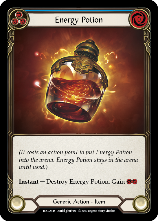 Energy Potion [TEA028-R] (Dorinthea Hero Deck)  1st Edition Normal | The CG Realm