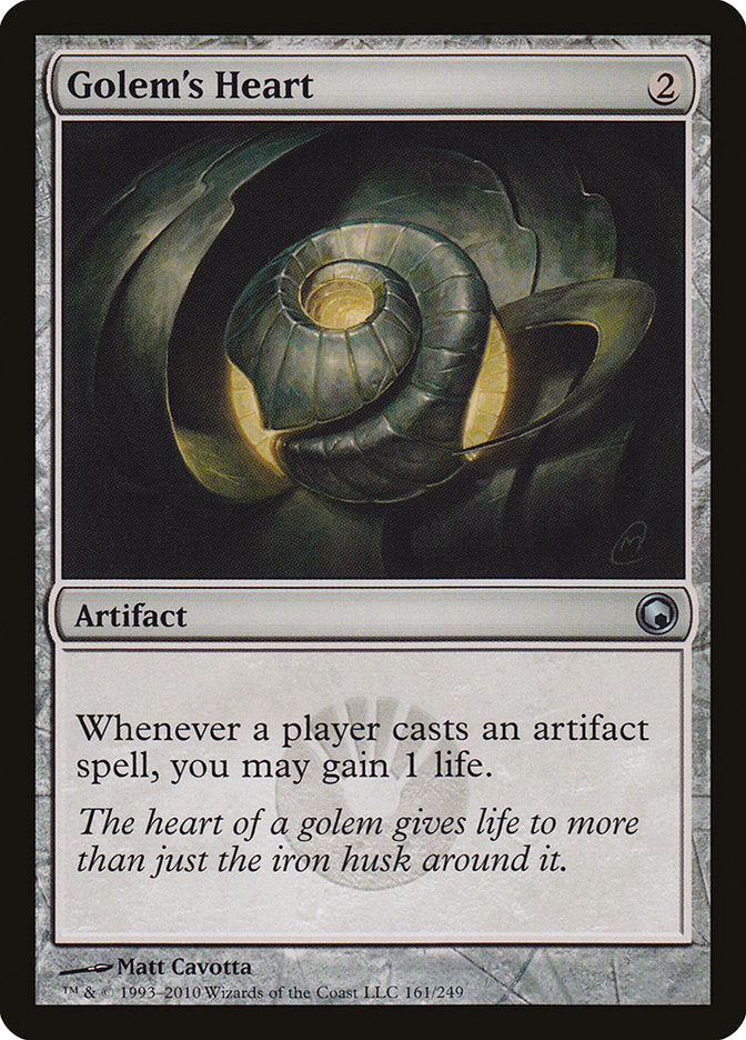 Golem's Heart [Scars of Mirrodin] | The CG Realm