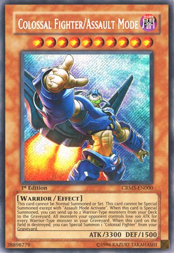 Colossal Fighter/Assault Mode [CRMS-EN000] Secret Rare | The CG Realm