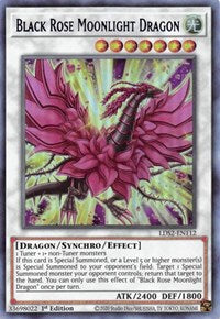 Black Rose Moonlight Dragon (Blue) [LDS2-EN112] Ultra Rare | The CG Realm