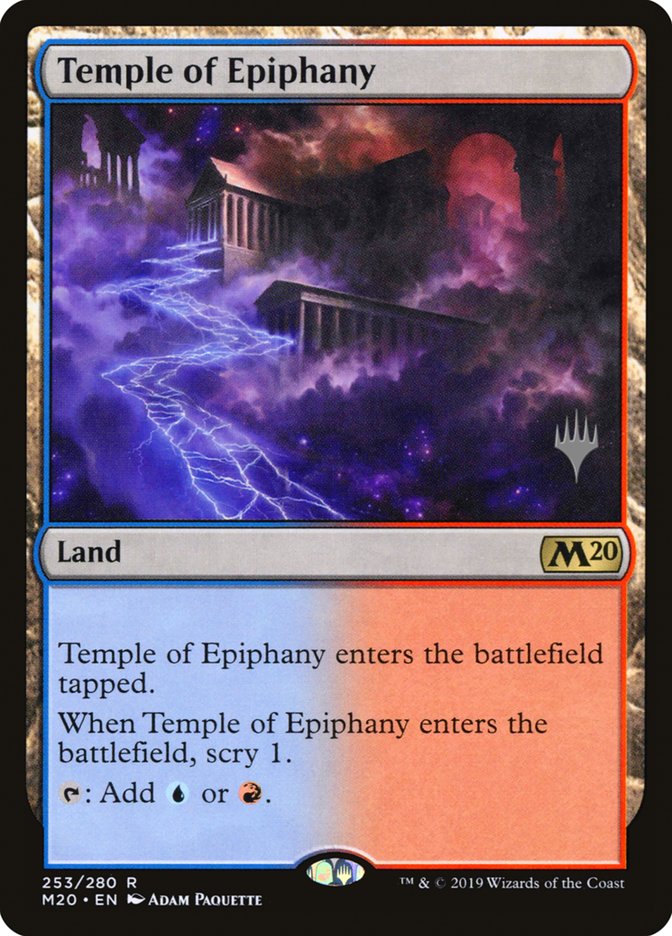 Temple of Epiphany (Promo Pack) [Core Set 2020 Promos] | The CG Realm