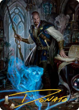 Mordenkainen Art Card (Gold-Stamped Signature) [Dungeons & Dragons: Adventures in the Forgotten Realms Art Series] | The CG Realm