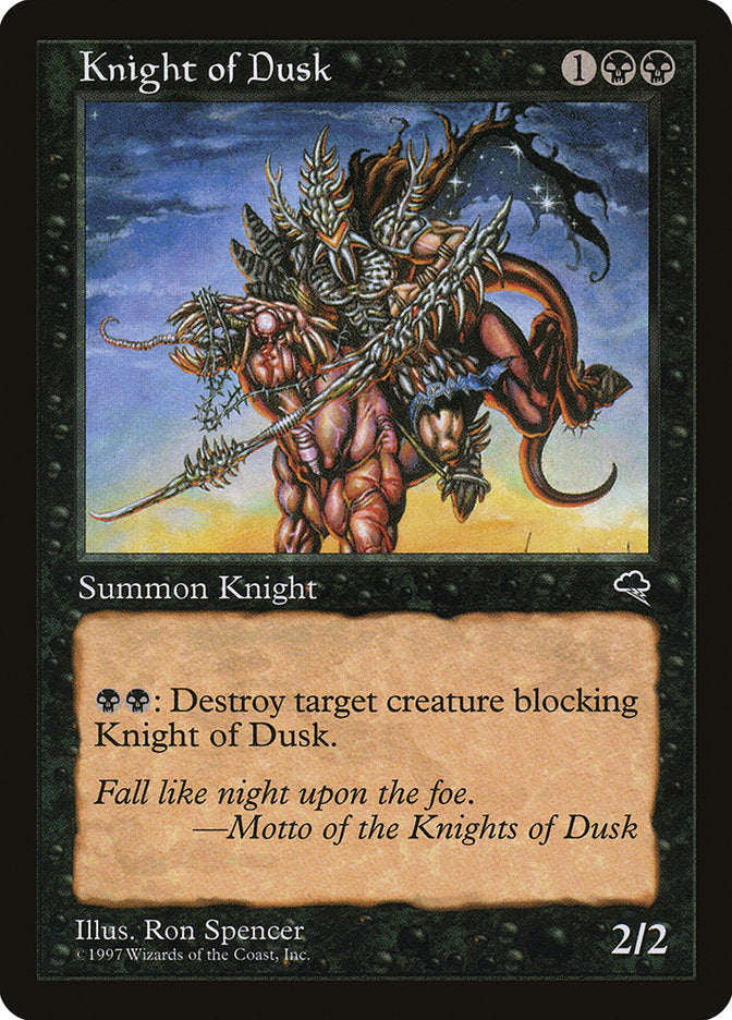 Knight of Dusk [Tempest] | The CG Realm