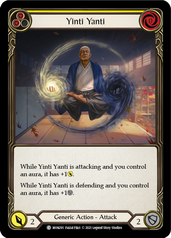 Yinti Yanti (Yellow) [MON291-RF] (Monarch)  1st Edition Rainbow Foil | The CG Realm