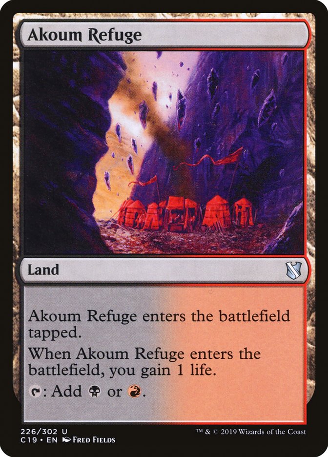 Akoum Refuge [Commander 2019] | The CG Realm