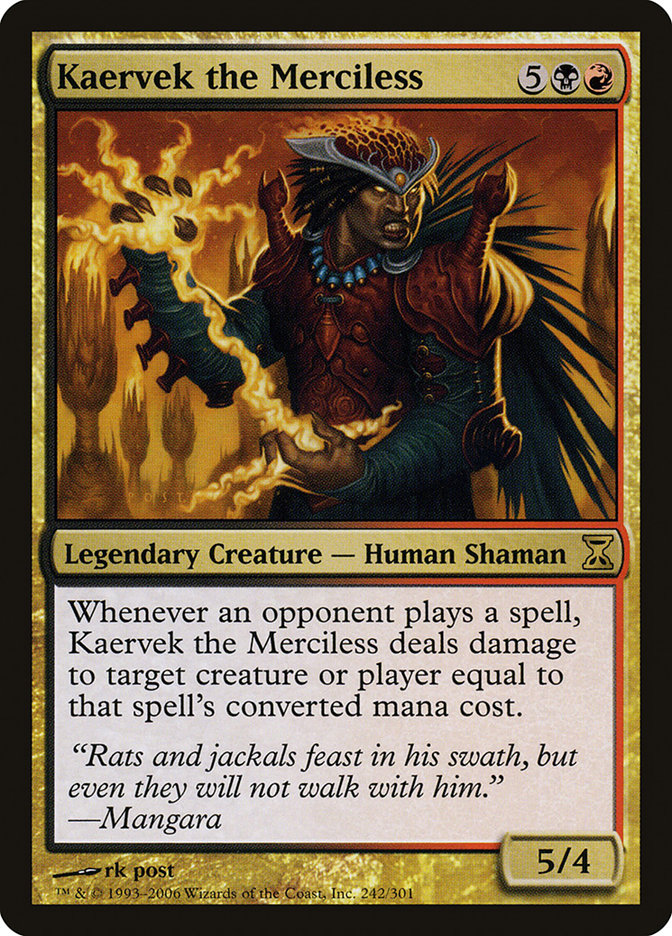 Kaervek the Merciless [Time Spiral] | The CG Realm